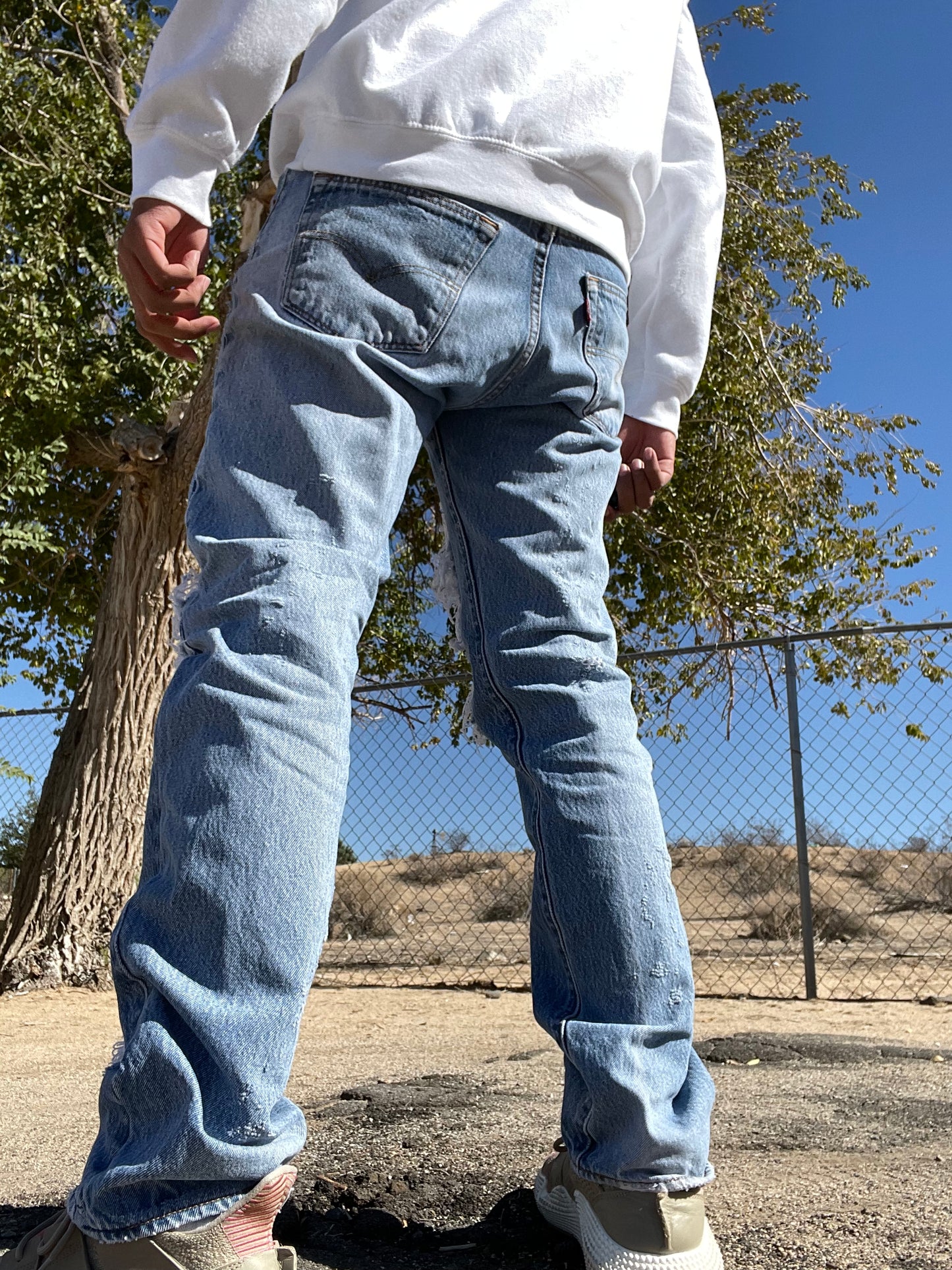 Skull n Paisley Denims (W33 L34)