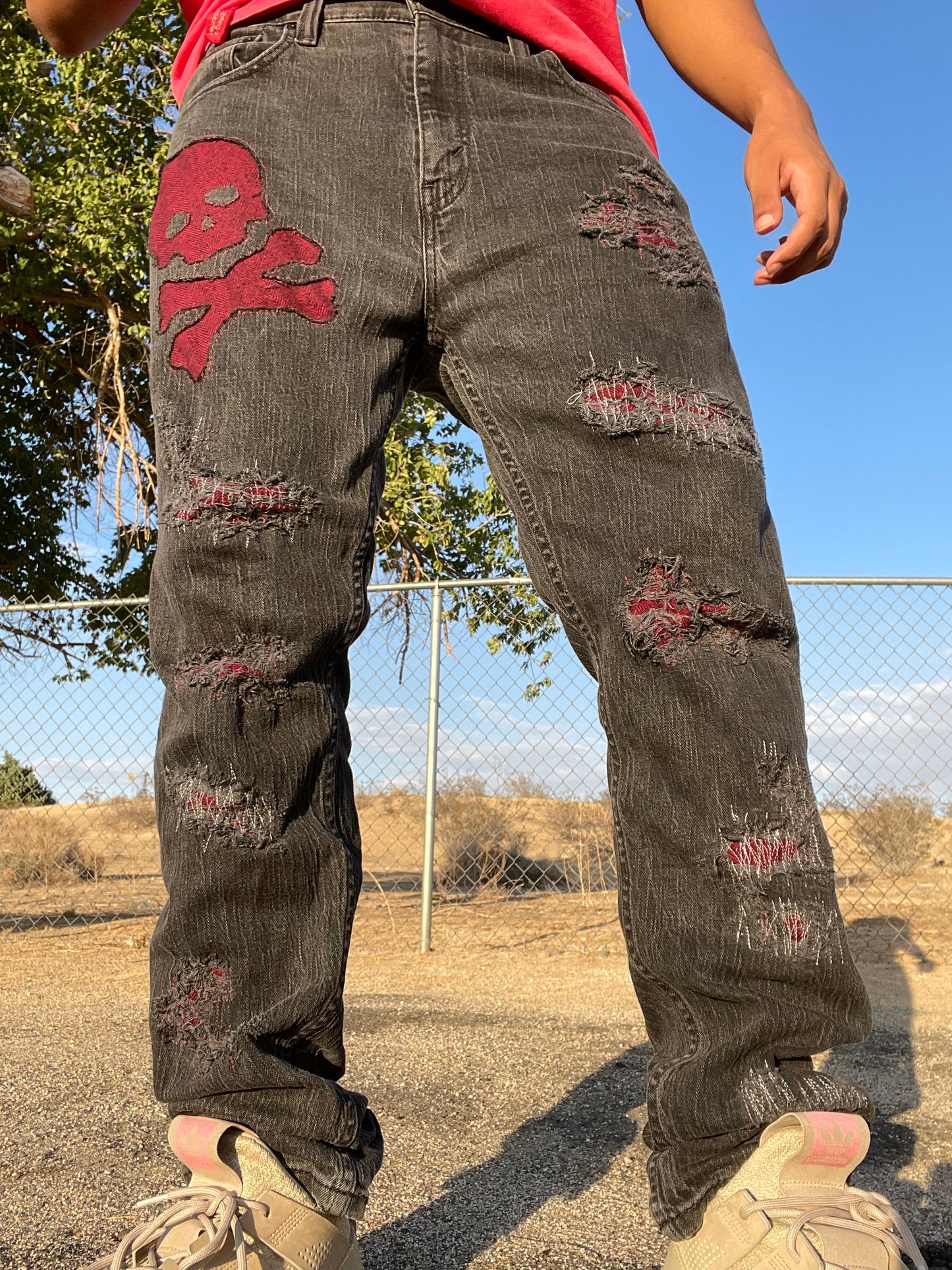 Scarlet Rot Denims (W34 L32)