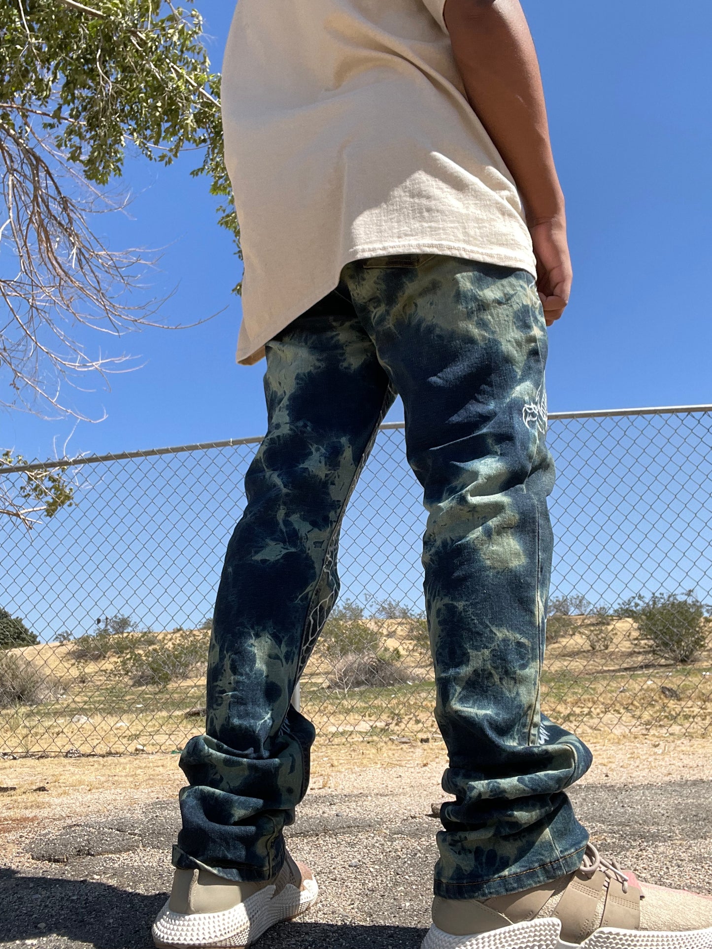 White Dragon Bleached Denims (PRE-ORDER)