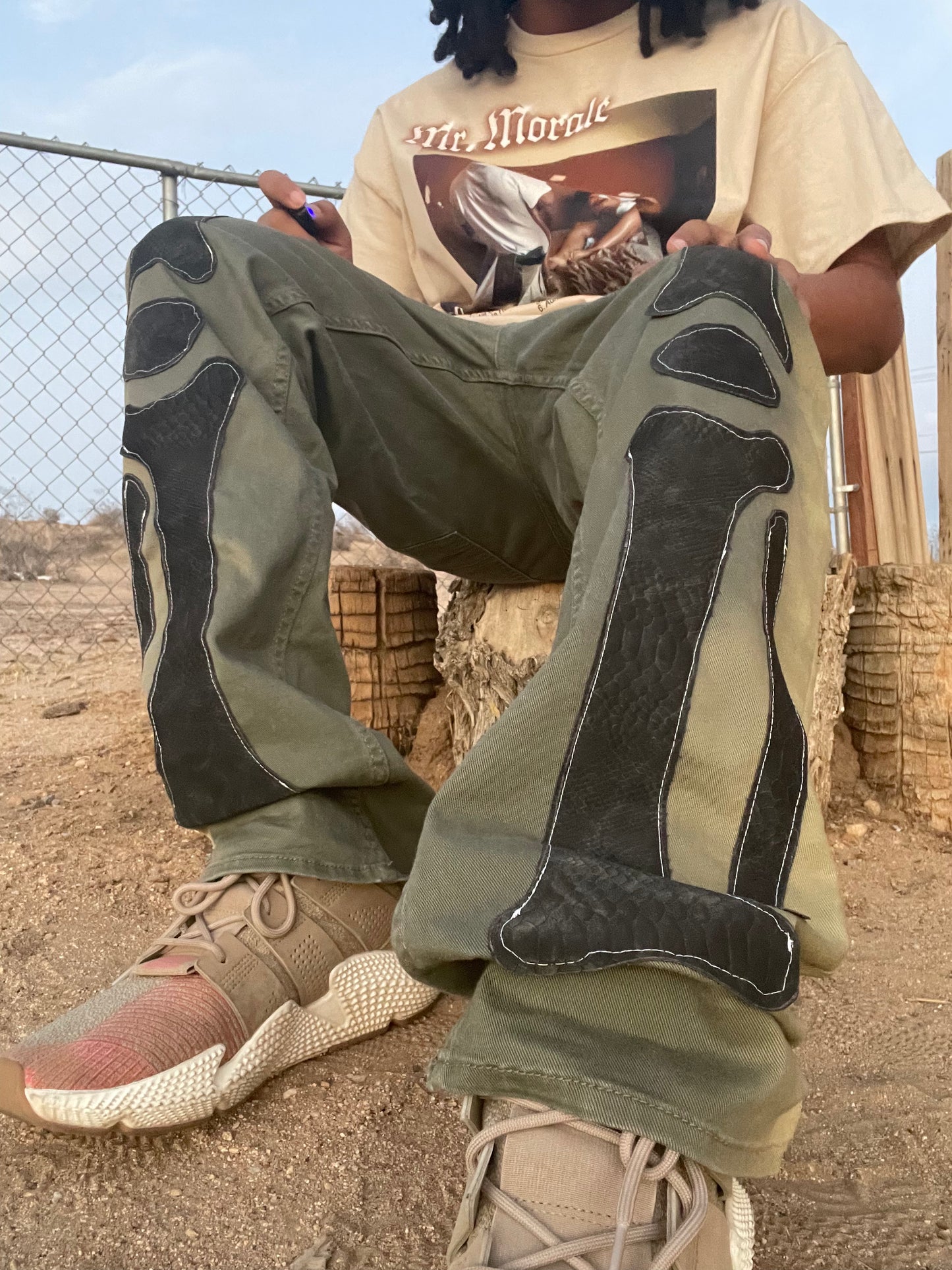 Buffalo Snakeskin Denims (W34 L32)