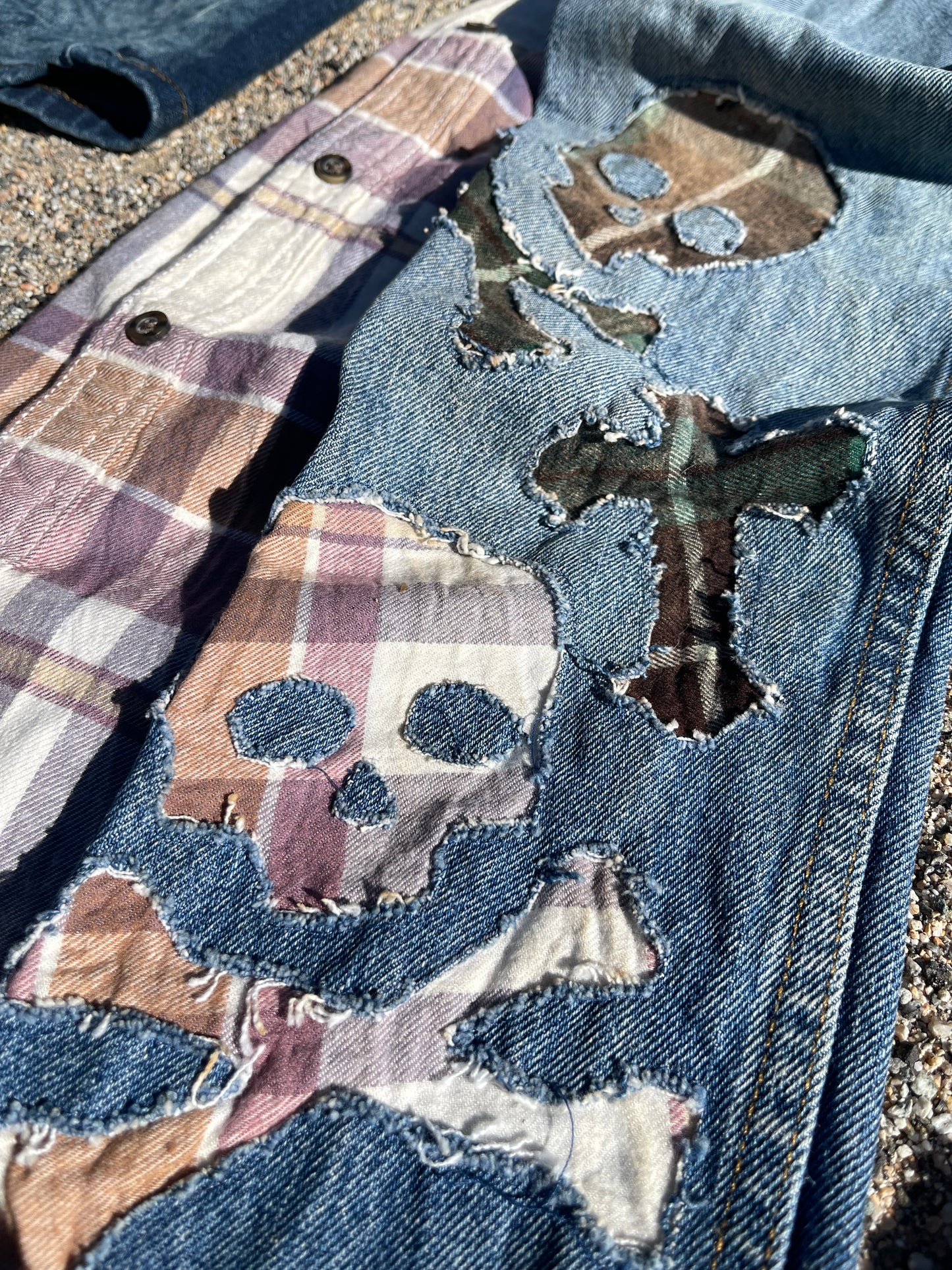 Flannel Skull (W30 L29)