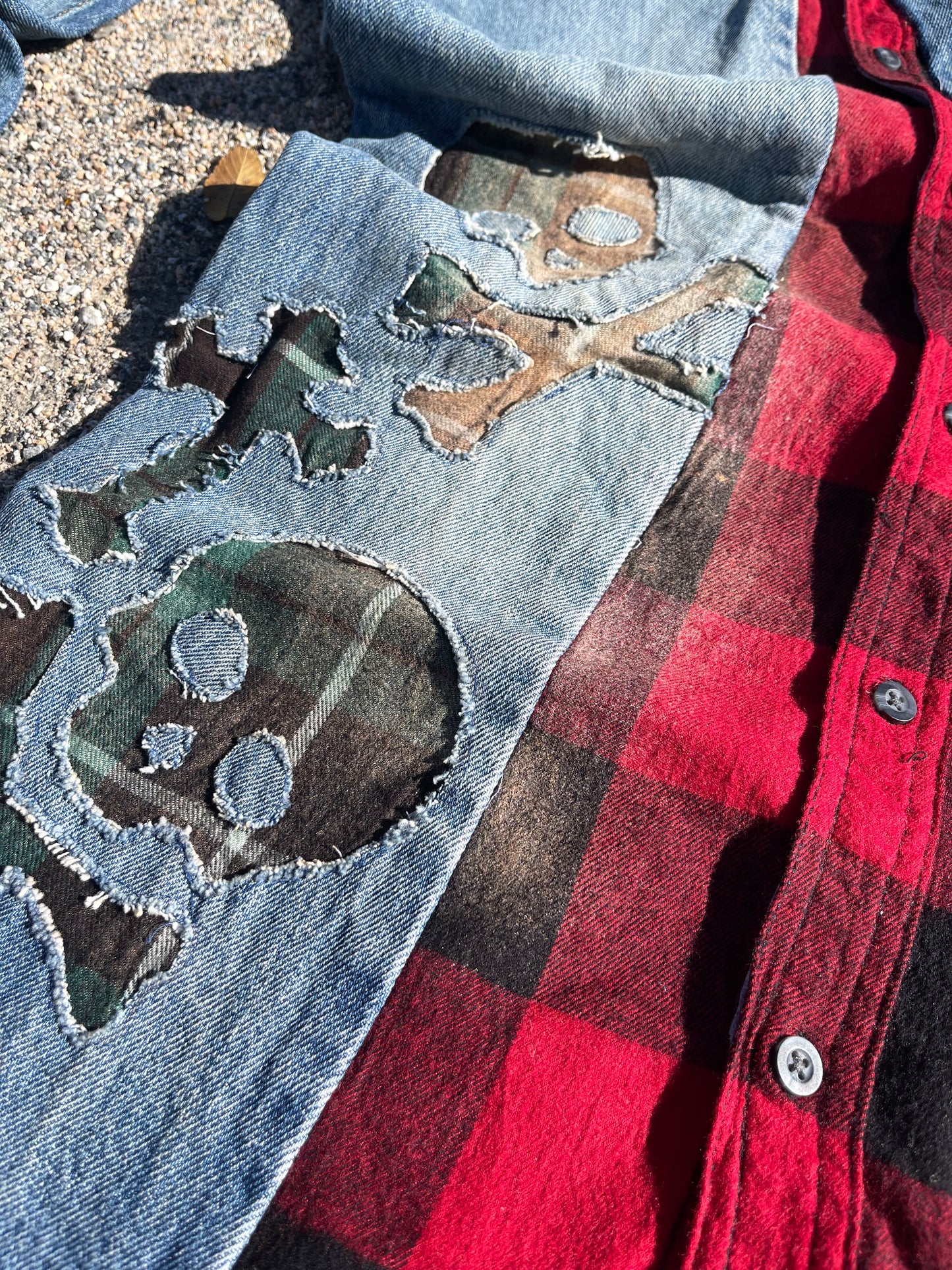 Flannel Skull (W30 L29)