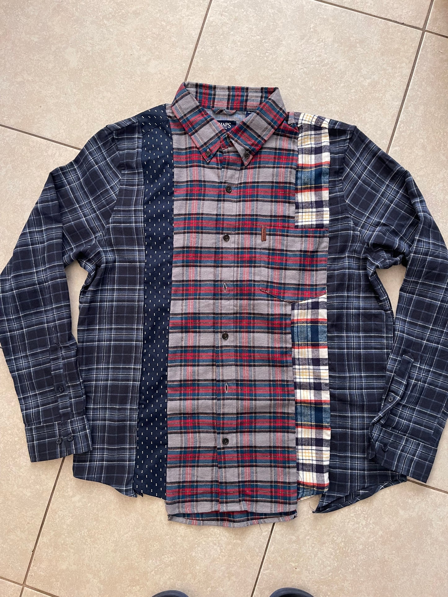 Chopped Flannel Gray (L)