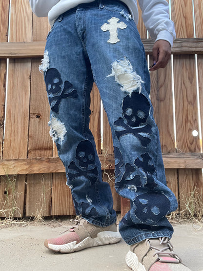 Skull n Bones Denims (W34 L30)